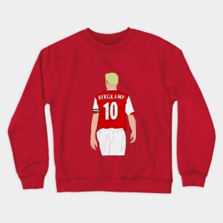 Dennis Bergkamp Jersey Number 90s Football Iconic Minimalist Crewneck Sweatshirt